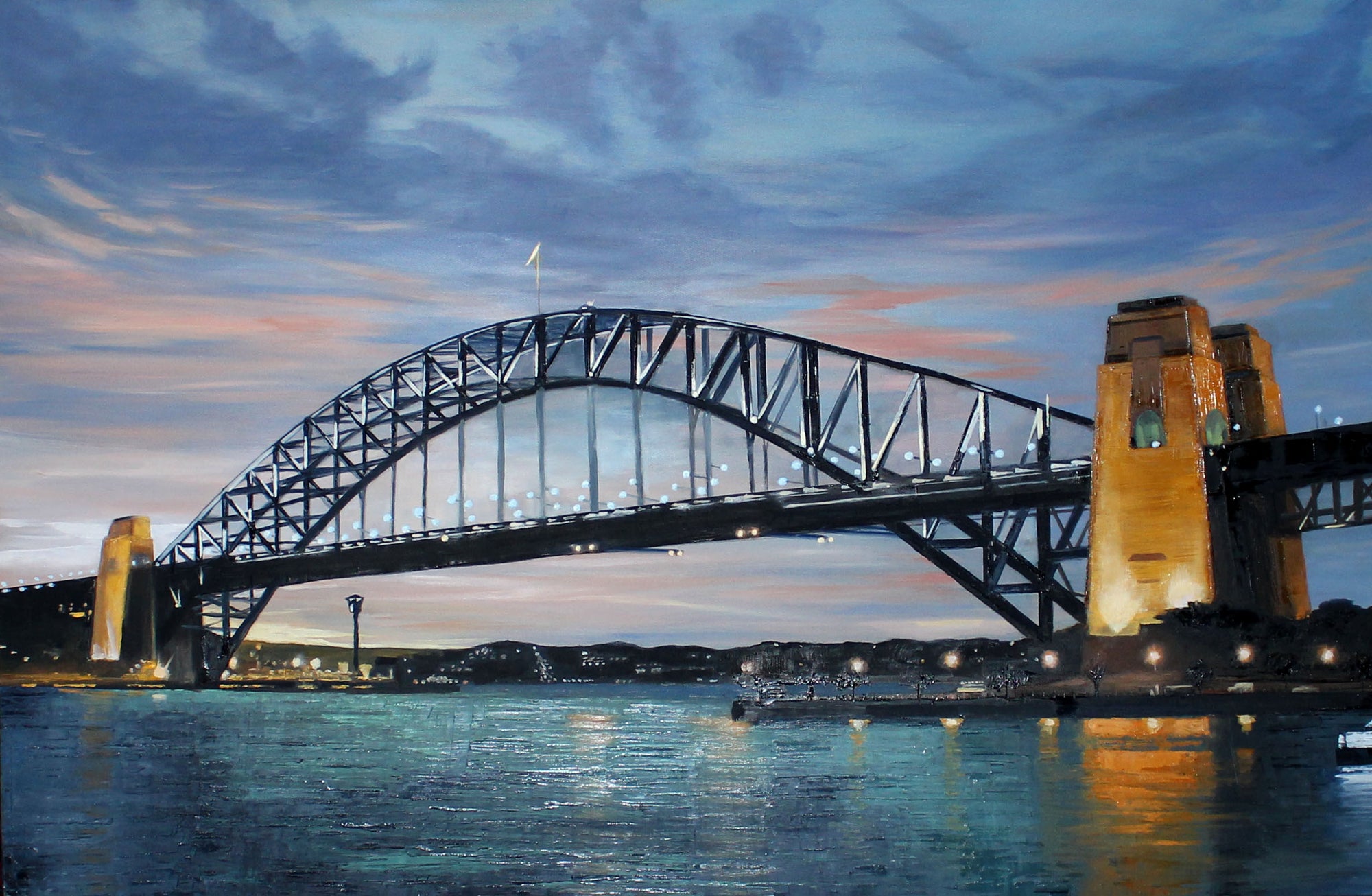 Lights on Sydney Harbour